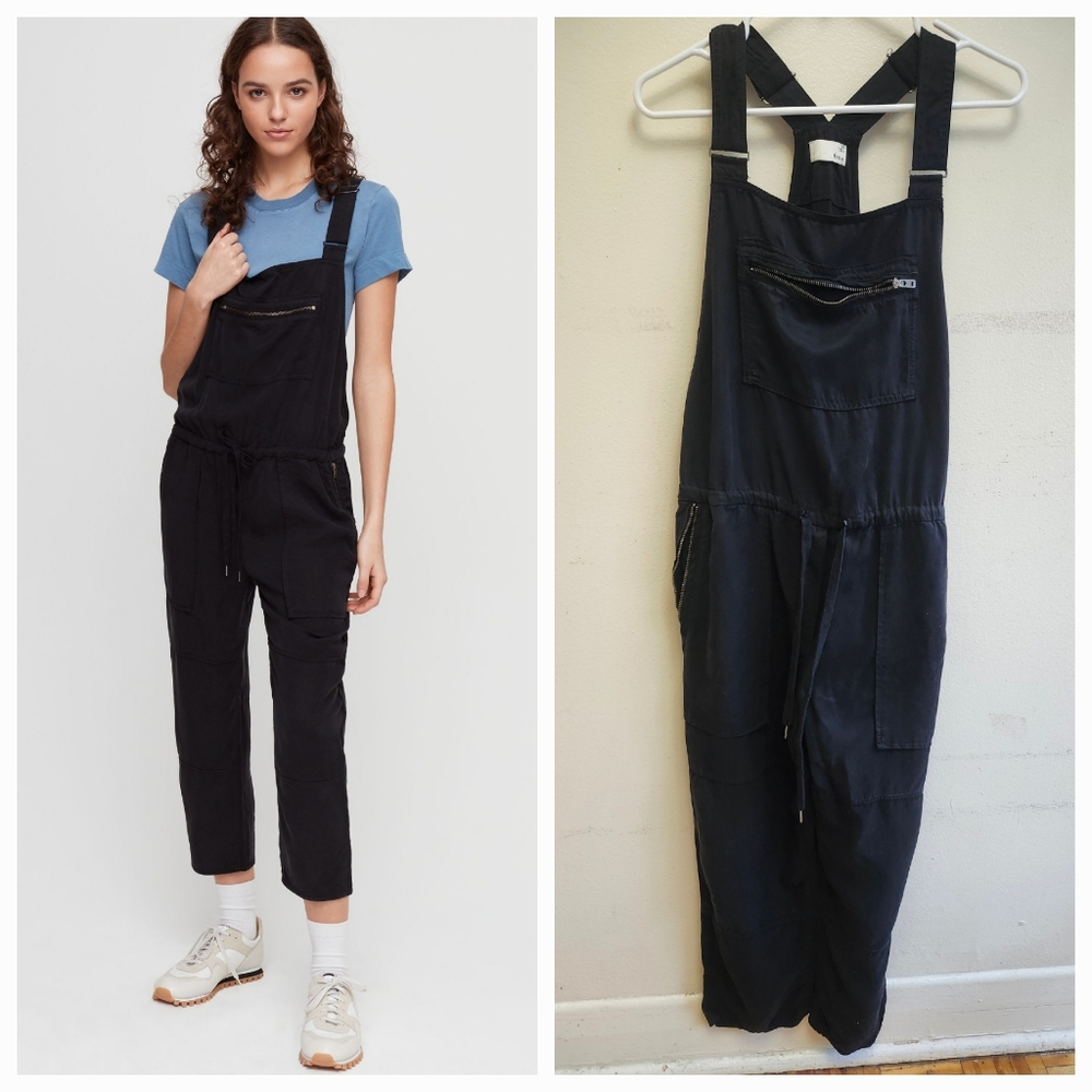 Aritzia Wilfred Free Overalls, Lyocell, XS , Inseam 20"